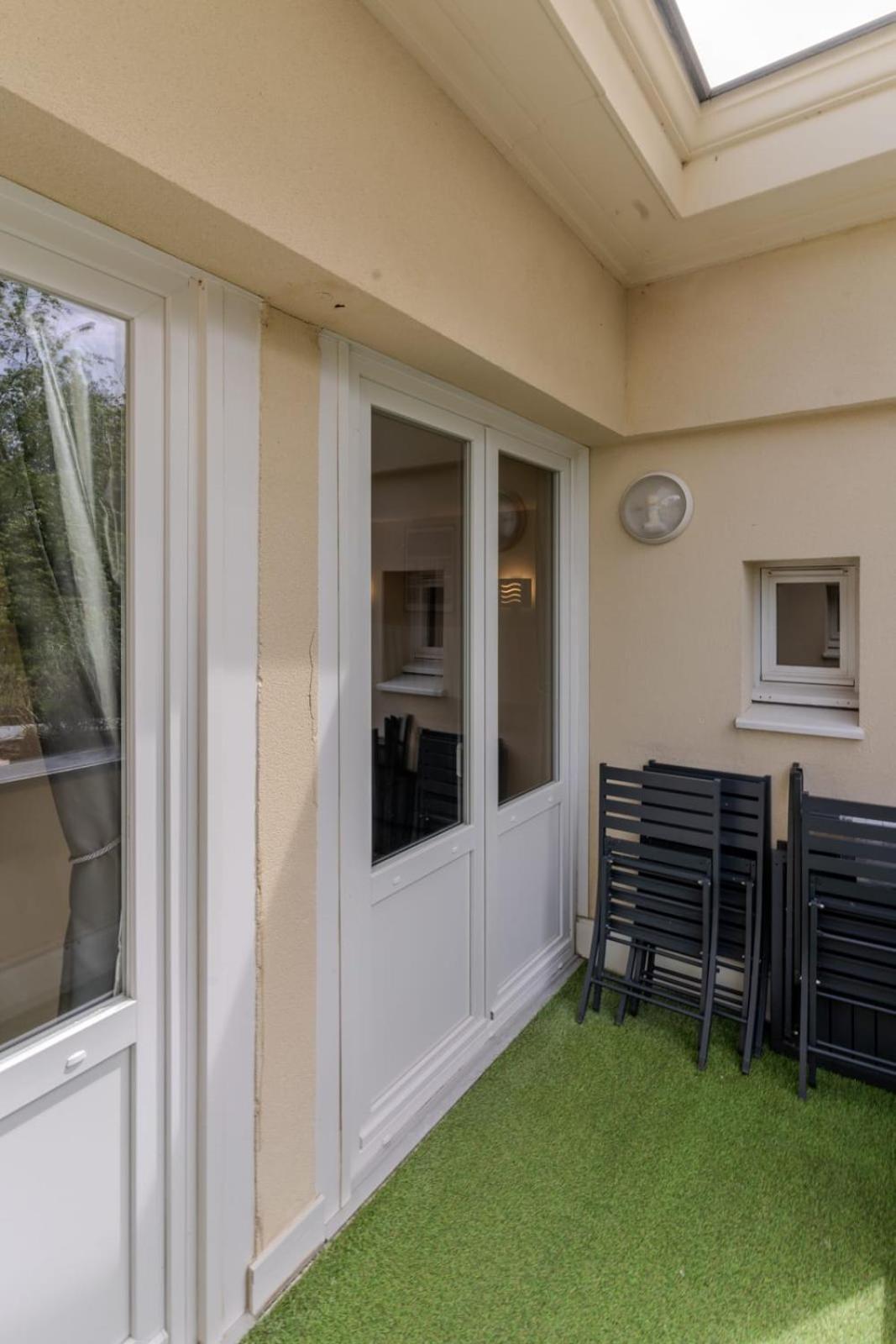 Very Nice Flat For 5 With Swimming Pool Tennis Court And Free Park Le Touquet Dış mekan fotoğraf
