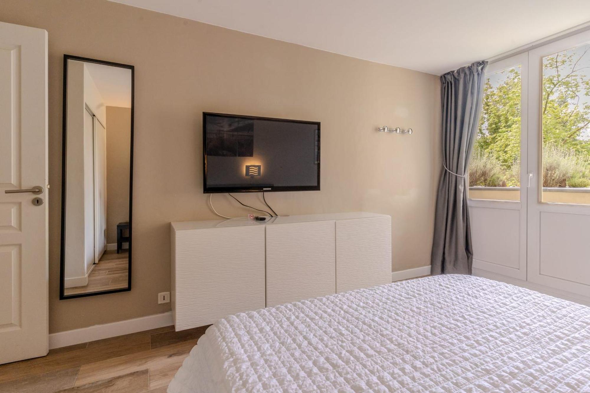 Very Nice Flat For 5 With Swimming Pool Tennis Court And Free Park Le Touquet Dış mekan fotoğraf