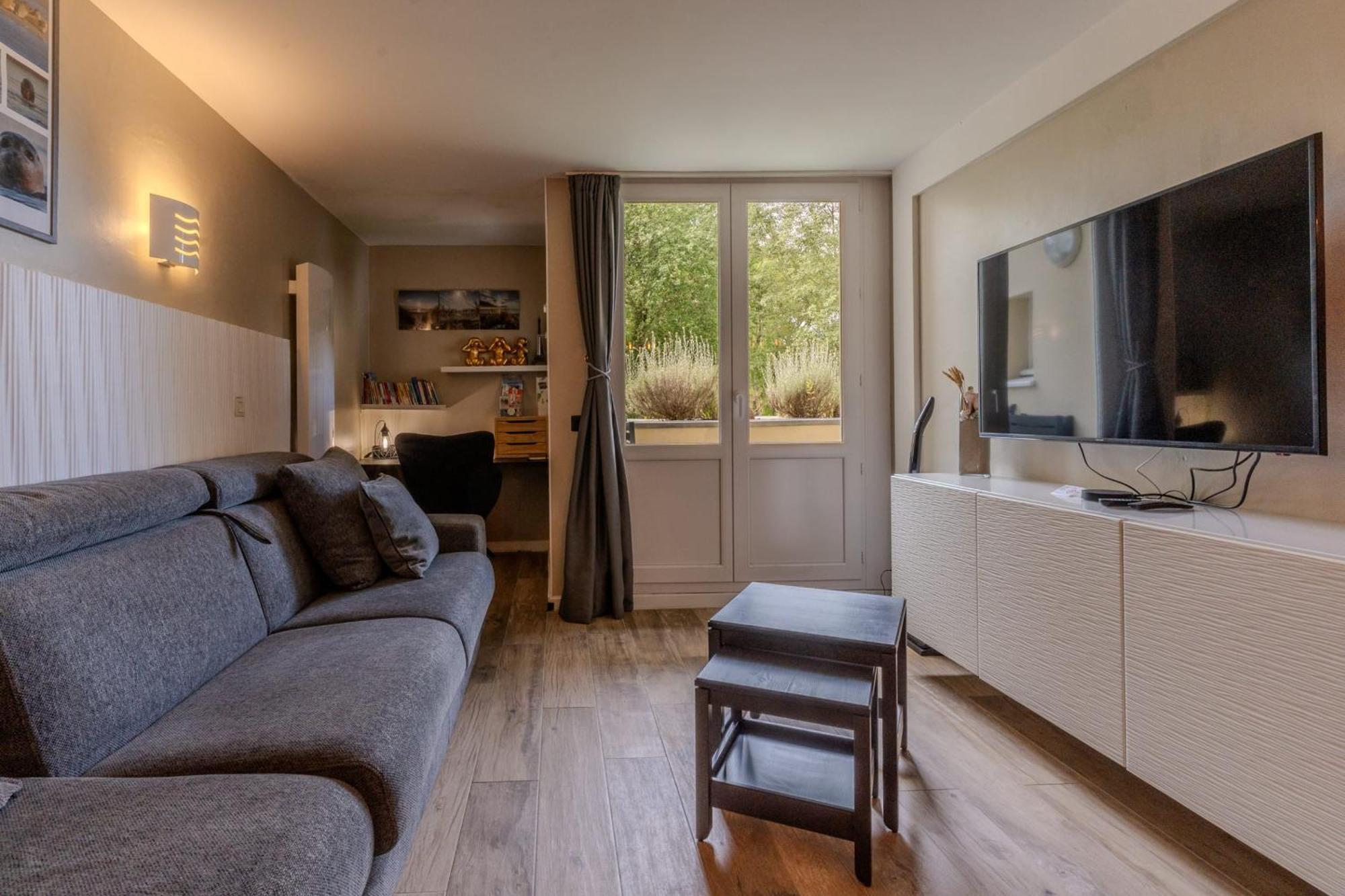 Very Nice Flat For 5 With Swimming Pool Tennis Court And Free Park Le Touquet Dış mekan fotoğraf