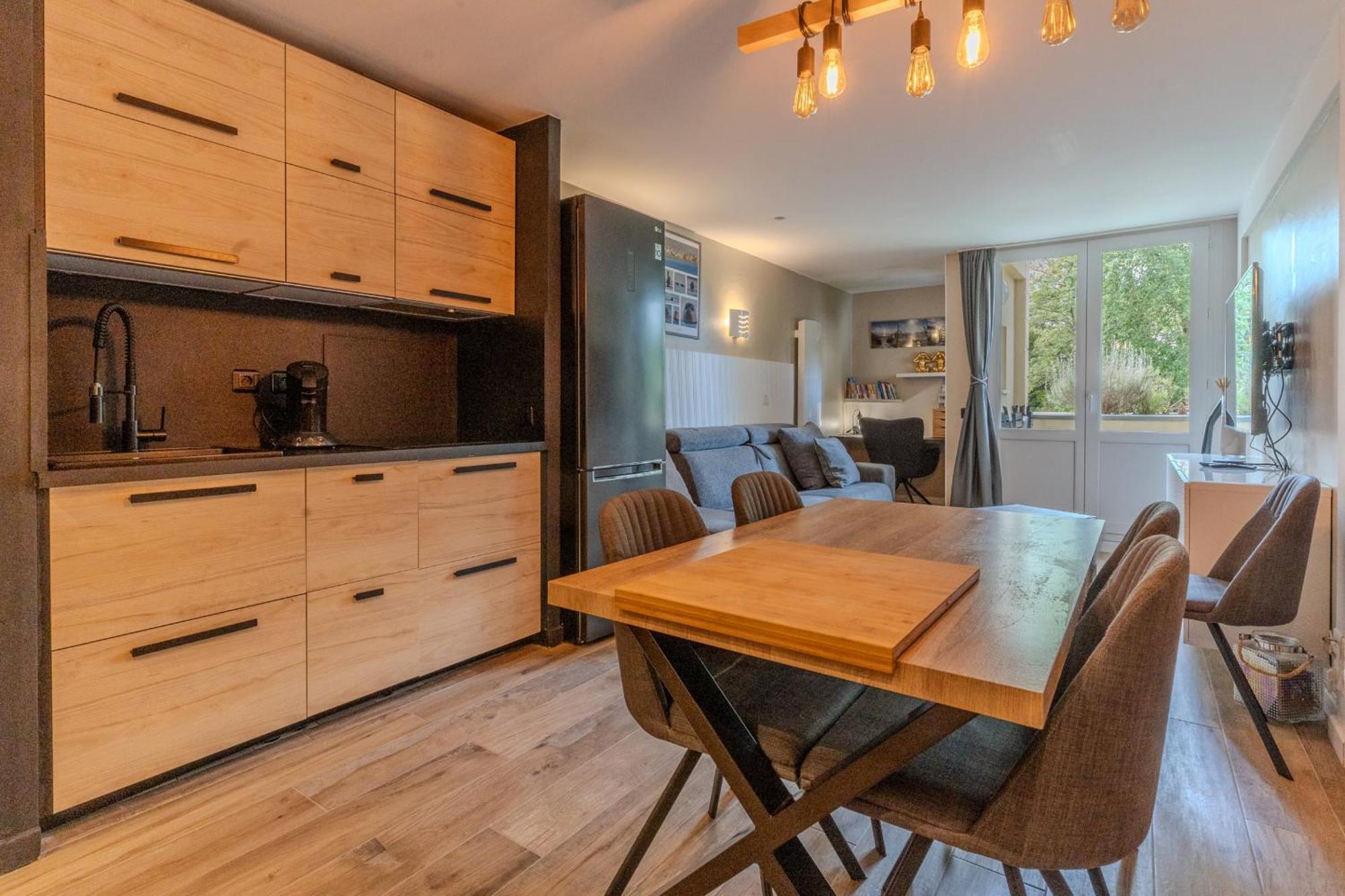 Very Nice Flat For 5 With Swimming Pool Tennis Court And Free Park Le Touquet Dış mekan fotoğraf