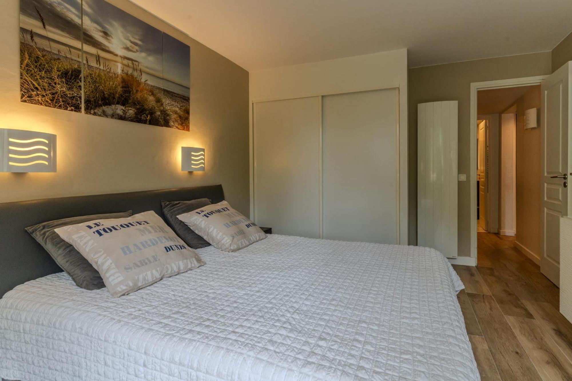Very Nice Flat For 5 With Swimming Pool Tennis Court And Free Park Le Touquet Dış mekan fotoğraf